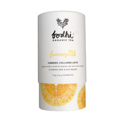 Bodhi Tea - LuminosiTEA Turmeric Collagen Latte Powder 150 gm Cylinder