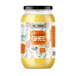 Core Organics - Certified Organic Australian Ghee 1lt Per Jar