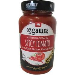 Ozganics - Spicy Tomato Pasta Sauce 500g Per Jar