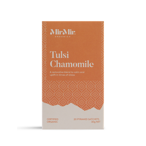 MirMir Organics - Cert Organic Tulsi Chamomile Tea 40gm
