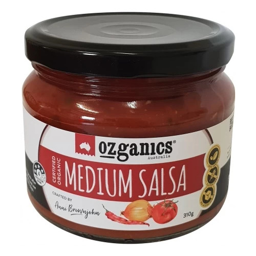 Ozganics - Organic Salsa Medium 310g
