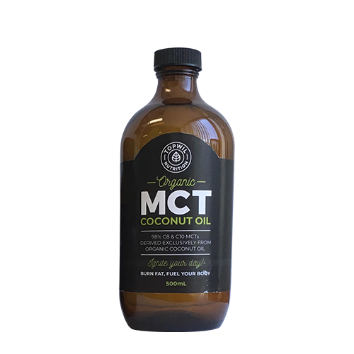 TopwiL Organics - Premium MCT Coconut Oil 500ml